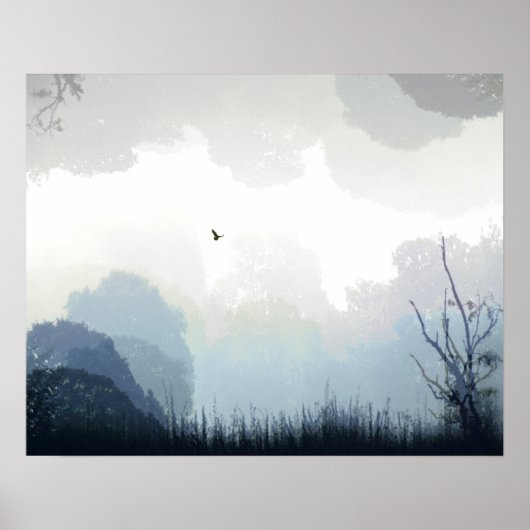 Een Hawk Verward Poster (Voorkant)