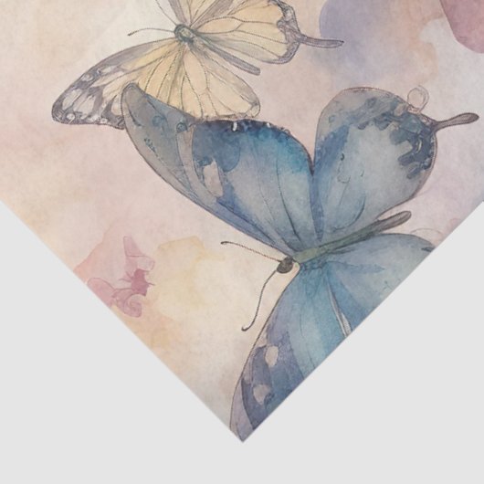 Een Heavenly Butterfly Series Design 12 Tissuepapier (Detail)