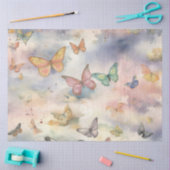 Een Heavenly Butterfly Series Design 7 Tissuepapier (Craft)