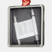 Een Hebreeuwscrol Metalen Ornament (Links)