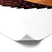 Een Hedgehug Cute Hedg Animal Fun Quote Poster (Hoek)