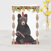 Een heel berig Kerstfeest met dennenappels Kaart (Gele Bloem)