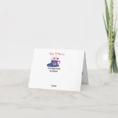 Een heel blij Jubileum Bedankkaart (Achterkant)