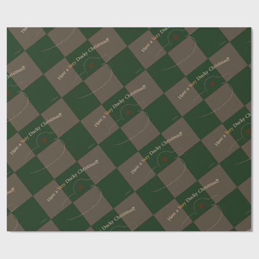 Een heel dikke kerst! cadeaupapier (Vlak)