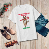 Een heel Duits Shepherd Candy Cane Kerstmis T-shirt