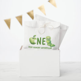Eén heel hongerige rups eerste verjaardagsfeestje bedankzakje