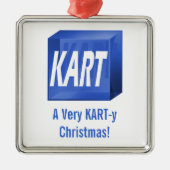 Een heel kART-y kerst! Ornament (Voorkant)