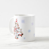 Een heel kerstfeest voor honden koffiemok (Voorkant links)