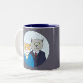 Een heel mooi Kat, een Mok (Voorkant links)