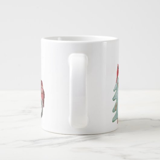 Een heel mooi kerstCollectie Grote Koffiekop (Achterkant)