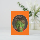 Een heel Palin Halloween. Briefkaart (Staand voorkant)