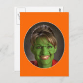 Een heel Palin Halloween. Briefkaart (Voorkant / Achterkant)