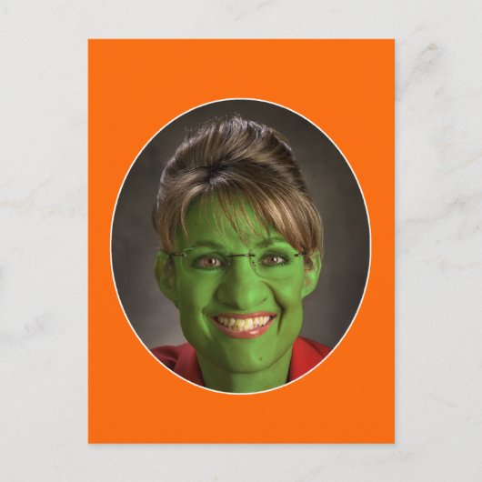 Een heel Palin Halloween. Briefkaart (Voorkant)