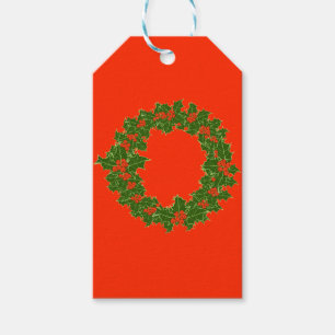Een heel prettig kerstfeest cadeaulabel