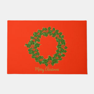 Een heel prettig kerstfeest deurmat