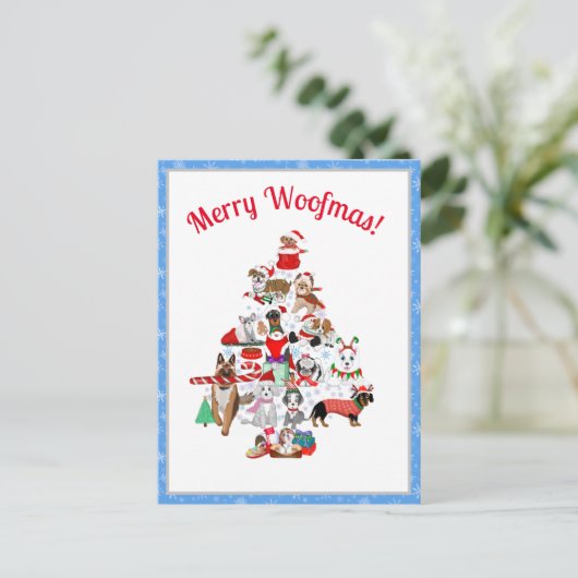 Een heel prettig kerstfeest. feestdagenkaart (Staand voorkant)