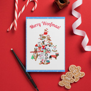 Een heel prettig kerstfeest. feestdagenkaart