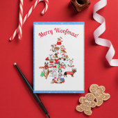 Een heel prettig kerstfeest. feestdagenkaart