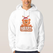 Een heel prettig kerstfeest hoodie (Voorkant)