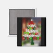 Een heel prettig kerstfeest magneet (Voorkant / Achterkant)