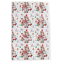 Een heel prettig kerstfeest. medium cadeauzakje