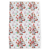 Een heel prettig kerstfeest. medium cadeauzakje (Achterkant)