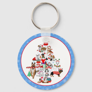 Een heel prettig kerstfeest. sleutelhanger