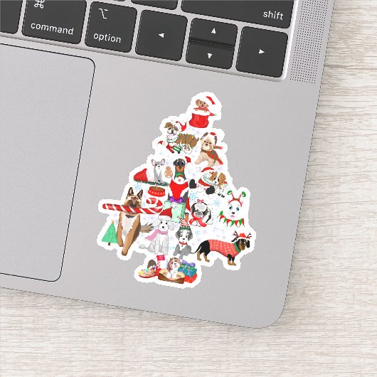 Een heel prettig kerstfeest. sticker (Detail)
