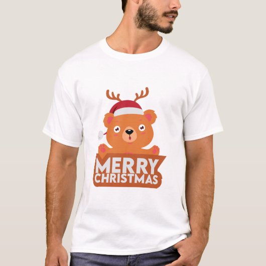 Een heel prettig kerstfeest t-shirt (Voorkant)