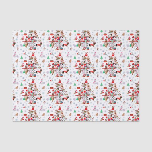 Een heel prettig kerstfeest. tissuepapier (Voorkant)