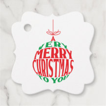 Een heel prettig kerstfeest voor jou.