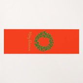 Een heel prettig kerstfeest yogamat (Voorkant (horizontaal))