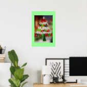 Een heel prettig kerstPoster Poster (Thuiskantoor)