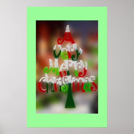 Een heel prettig kerstPoster Poster (Voorkant)