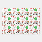 Een heel prettige Cavalier King Charles Kerstmis Inpakpapier Vel (Voorkant 3)