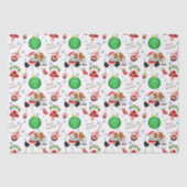 Een heel prettige Cavalier King Charles Kerstmis Tissuepapier (Voorkant)