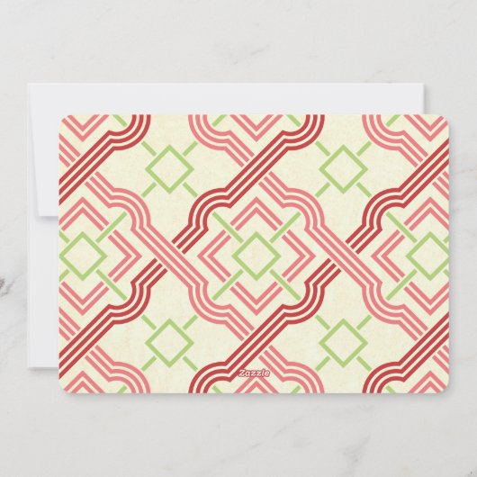 Een heel prettige kerstfotokaart hebben feestdagenkaart (Achterkant)