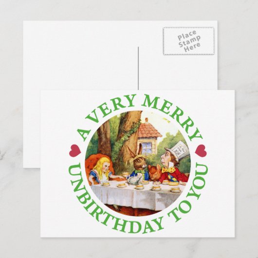 Een heel prettige verjaardag voor jou! feestdagenkaart (Voorkant / Achterkant)