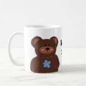 Een heel schattige beer koffiemok (Links)