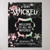 Een heel slecht verjaardagsbord poster (Voorkant)