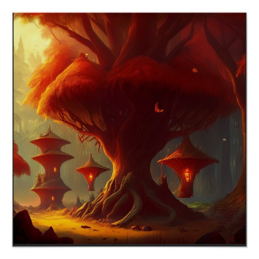 Een heel vreemd land perfect poster (Voorkant)