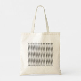 Een heel vrolijke Canvas tas