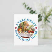 EEN HEEL VROLIJKE UNBIRTHDAY VOOR JOU BRIEFKAART (Staand voorkant)