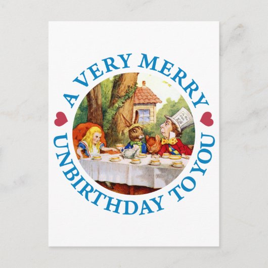 EEN HEEL VROLIJKE UNBIRTHDAY VOOR JOU BRIEFKAART (Voorkant)