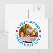 EEN HEEL VROLIJKE UNBIRTHDAY VOOR JOU FEESTDAGENKAART (Voorkant / Achterkant)