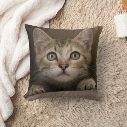 Een heel zoete tablet Kitten Kussen (Deken)