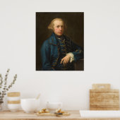 Een heer - Pompeo Batoni Fijne Kunstposter Poster (Keuken)