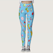 Een heerlijk assortiment snoep leggings (Voorkant)