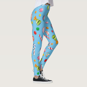 Een heerlijk assortiment snoep leggings