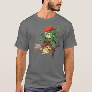 Een heerlijk en fantasierijk illustratie T-shirt